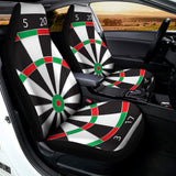 Classic Dartboard Print Universal Fit Car Seat Covers 102422