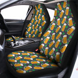 Clover And Beer St. Patrick's Day Print Universal Fit Car Seat Covers 102422