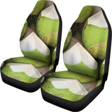 Coconut 3D Print Universal Fit Car Seat Covers 102422