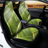 Coconut Leaf Print Universal Fit Car Seat Covers 102422