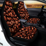 Coffee Beans Print Universal Fit Car Seat Covers 102422