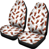 Cola Pattern Print Universal Fit Car Seat Covers 102422