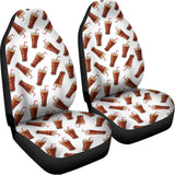 Cola Pattern Print Universal Fit Car Seat Covers 102422