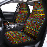 Colorful African Inspired Pattern Print Universal Fit Car Seat Covers 102422
