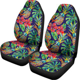 Colorful Aloha Pineapple Pattern Print Universal Fit Car Seat Covers 102422