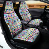 Colorful Aztec Geometric Pattern Print Universal Fit Car Seat Covers 102422