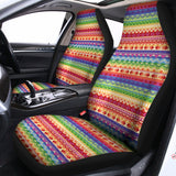 Colorful Aztec Tribal Pattern Print Universal Fit Car Seat Covers 102422