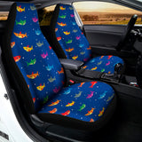 Colorful Baby Sharks Pattern Print Universal Fit Car Seat Covers 102422