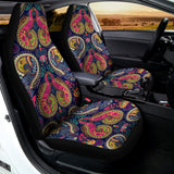 Colorful Boho Paisley Pattern Print Universal Fit Car Seat Covers 102422