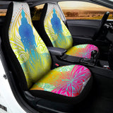 Colorful Buddha Lotus Print Universal Fit Car Seat Covers 102422
