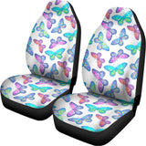 Colorful Butterfly Pattern Print Universal Fit Car Seat Covers 102422