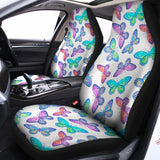Colorful Butterfly Pattern Print Universal Fit Car Seat Covers 102422