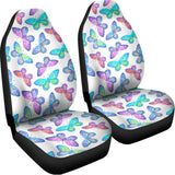 Colorful Butterfly Pattern Print Universal Fit Car Seat Covers 102422