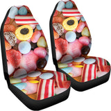Colorful Candy And Jelly Print Universal Fit Car Seat Covers 102422