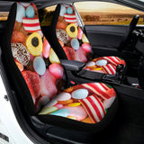 Colorful Candy And Jelly Print Universal Fit Car Seat Covers 102422