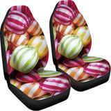Colorful Candy Ball Print Universal Fit Car Seat Covers 102422