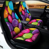 Colorful Chocolate Candy Print Universal Fit Car Seat Covers 102422