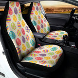 Colorful Cute Easter Eggs Pattern Print Universal Fit Car Seat Covers 102422