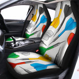 Colorful Darts Pattern Print Universal Fit Car Seat Covers 102422