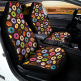 Colorful Donut Pattern Print Universal Fit Car Seat Covers 102422
