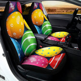 Colorful Easter Eggs Print Universal Fit Car Seat Covers 102422