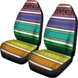 Colorful Ethnic Pattern Print Universal Fit Car Seat Covers 102422