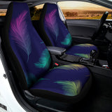 Colorful Feather Pattern Print Universal Fit Car Seat Covers 102422