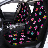Colorful French Bulldog Print Universal Fit Car Seat Covers 102422