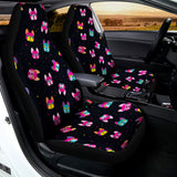 Colorful French Bulldog Print Universal Fit Car Seat Covers 102422