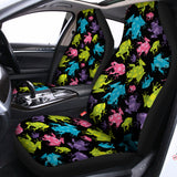 Colorful Frog Pattern Print Universal Fit Car Seat Covers 102422