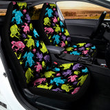 Colorful Frog Pattern Print Universal Fit Car Seat Covers 102422