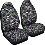 Colorful Geometric Native Navajo Print Universal Fit Car Seat Covers 102422