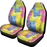 Colorful Gummy Bear Print Universal Fit Car Seat Covers 102422