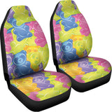 Colorful Gummy Bear Print Universal Fit Car Seat Covers 102422
