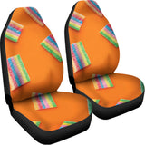 Colorful Gummy Print Universal Fit Car Seat Covers 102422
