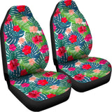 Colorful Hawaii Floral Pattern Print Universal Fit Car Seat Covers 102422