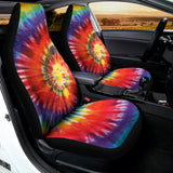 Colorful Hippie Tie Dye Print Universal Fit Car Seat Covers 102422