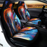 Colorful Horse Painting Print Universal Fit Car Seat Covers 102422