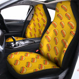 Colorful Hot Dog Pattern Print Universal Fit Car Seat Covers 102422