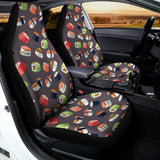 Colorful Japanese Sushi Pattern Print Universal Fit Car Seat Covers 102422