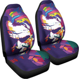 Colorful Joker Why So Serious Print Universal Fit Car Seat Covers 102422