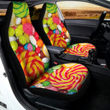 Colorful Lollipop And Candy Print Universal Fit Car Seat Covers 102422