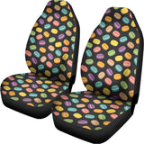 Colorful Macaron Pattern Print Universal Fit Car Seat Covers 102422