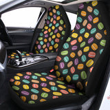 Colorful Macaron Pattern Print Universal Fit Car Seat Covers 102422
