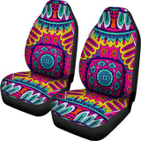 Colorful Mandala Bohemian Pattern Print Universal Fit Car Seat Covers 102422