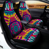 Colorful Mandala Bohemian Pattern Print Universal Fit Car Seat Covers 102422