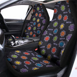 Colorful Maya Pattern Print Universal Fit Car Seat Covers 102422