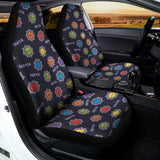 Colorful Maya Pattern Print Universal Fit Car Seat Covers 102422