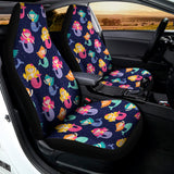 Colorful Mermaid Pattern Print Universal Fit Car Seat Covers 102422