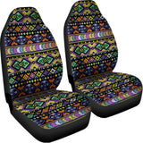 Colorful Native Navajo Tribal Print Universal Fit Car Seat Covers 102422